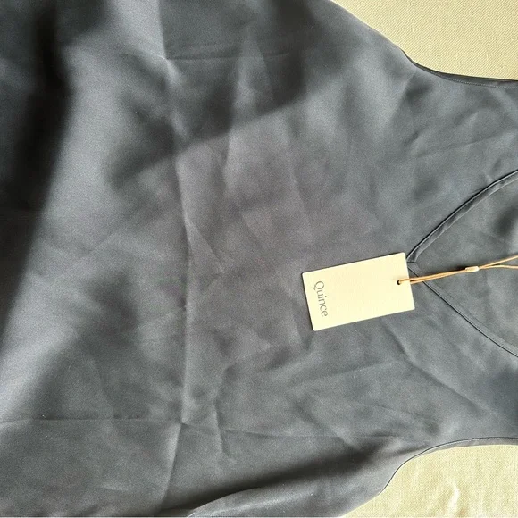 Quince Washable Stretch Silk Tank - Picture 4 of 6